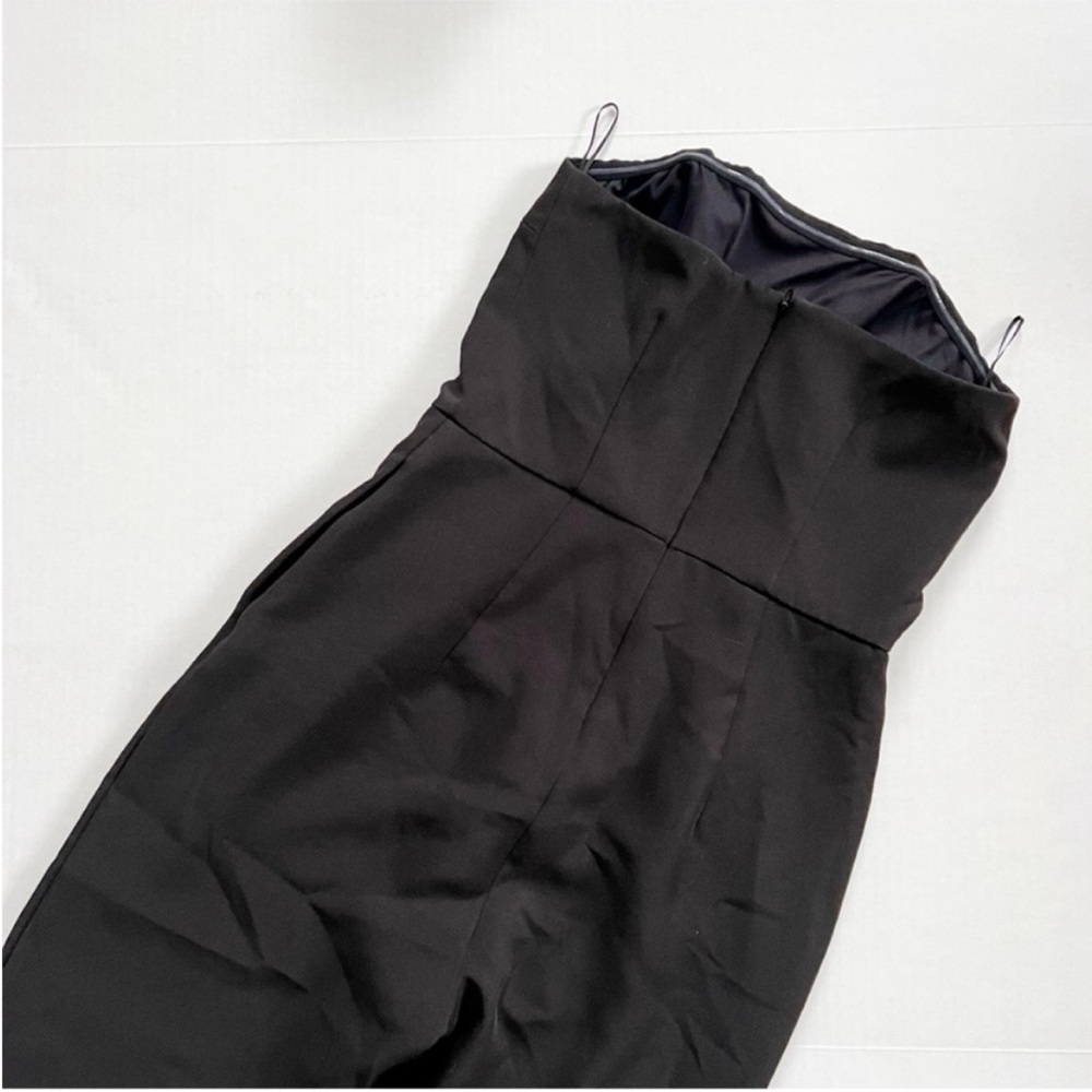Express Strapless Sleek Jumpsuit in Black - Picture 4 of 6